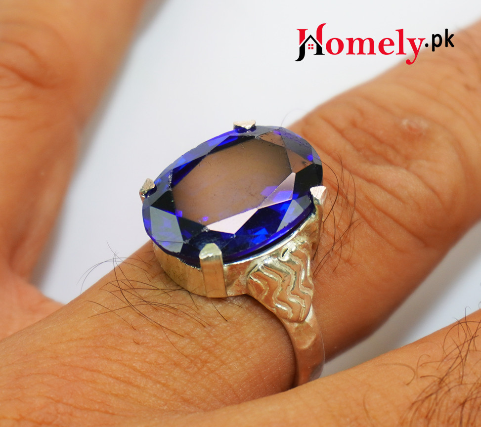 Neelam Ring (नीलम अंगूठी) | Buy Certified Blue Sapphire Ring